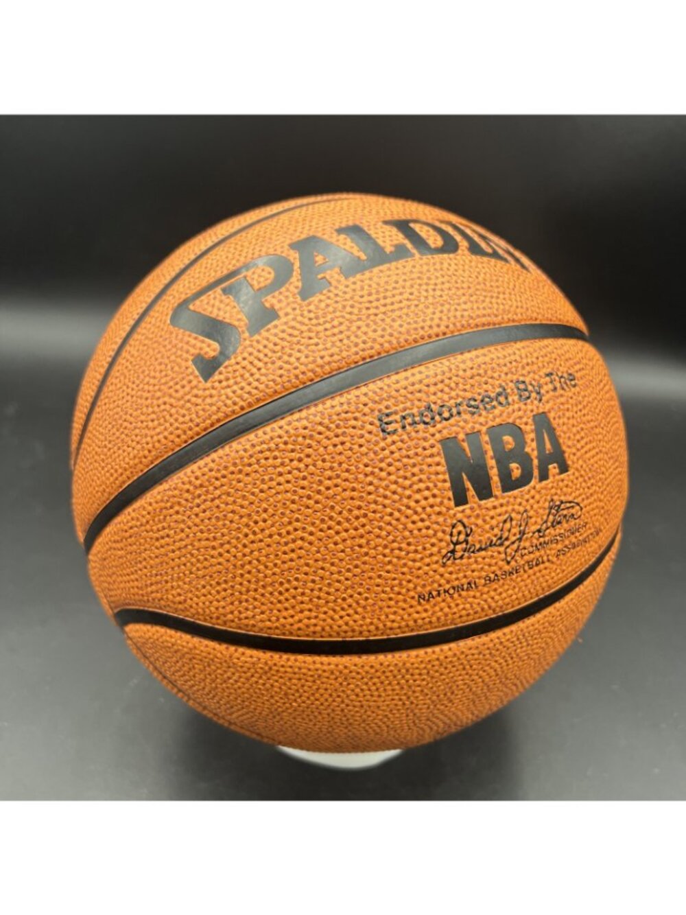 RARE SPALDING GOLD NBA OUTDOOR BASKETBALL BALL SIZE 7 NEW NOS - Picture 9 of 11